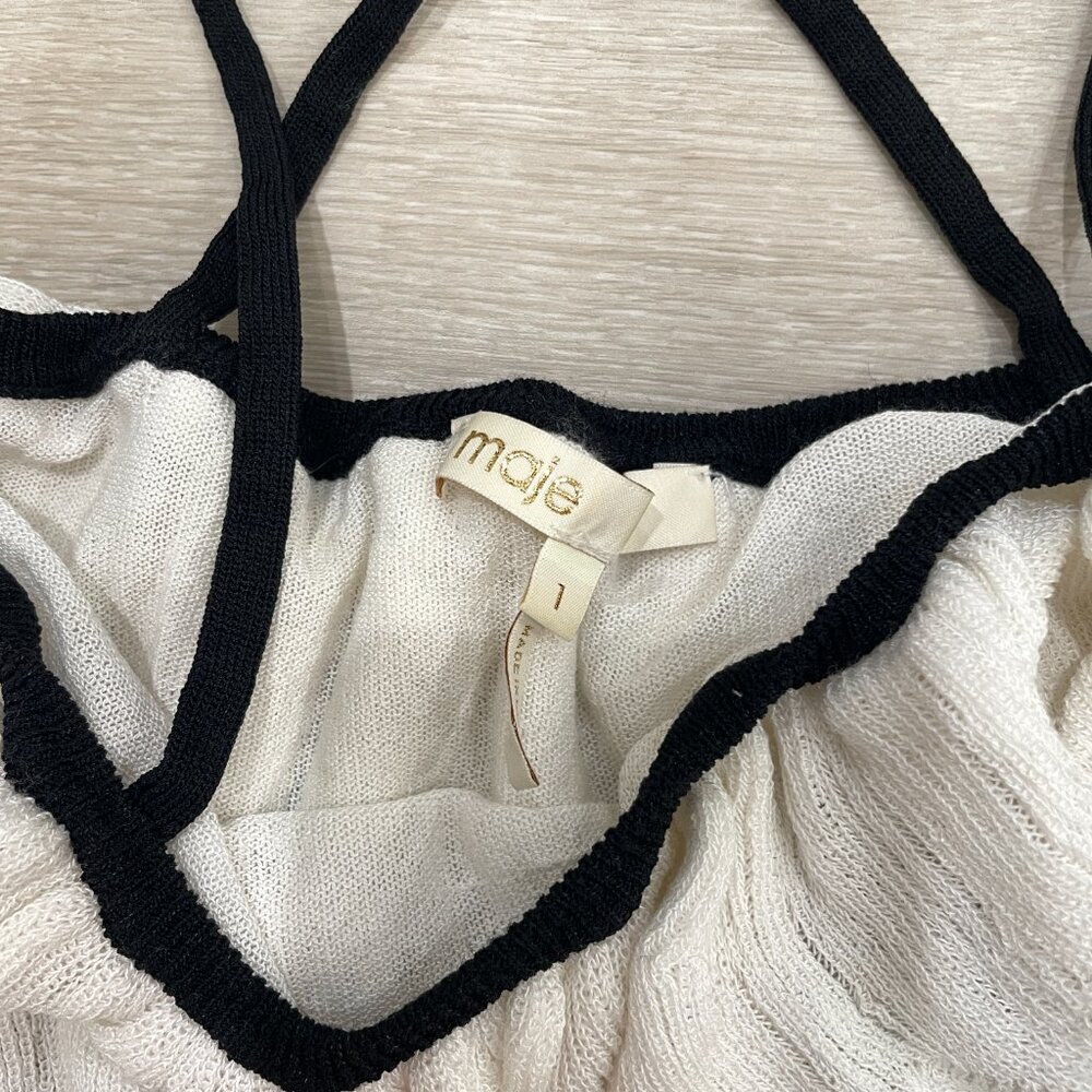 Maje Ruffle Hem Cami - Picture 2 of 6